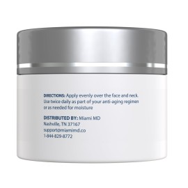 MiamiMD Age-Defying Lifting & Firming Face Cream for Women - Lift & Firm for Anti Aging, Wrinkle Reducer & Hydrating Moisturizer for Smooth, Radiant Skin, Tightening Cream for Face & Neck - 1.7oz MiamiMD Age-Defying Lifting & Firming Face Cream for Women - Lift & Firm for Anti Aging, Wrinkle Reducer & Hydrating Moisturizer for Smooth, Radiant Skin, Tightening Cream for Face & Neck - 1.7oz