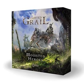 Awaken Realms Tainted Grail Mounted Heroes Miniatures COMPONENT UPGRADE - Enhance Your Gameplay with Detailed Components! Ages 14+, 1-4 Players, 2-3 Hour Playtime, Made by Awaken Realms