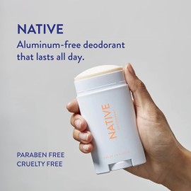 Native Deodorant | Natural Deodorant Seasonal Scents for Women and Men, Aluminum Free with Baking Soda, Probiotics, Coconut Oil and Shea Butter | Sweet Peach & Nectar Native Deodorant | Natural Deodorant Seasonal Scents for Women and Men, Aluminum Free with Baking Soda, Probiotics, Coconut Oil and Shea Butter | Sweet Peach & Nectar