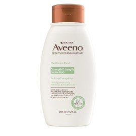 Aveeno Plant Protein Blend Shampoo for Strong Healthy-Looking Hair, 12 fl oz Aveeno Plant Protein Blend Shampoo for Strong Healthy-Looking Hair, 12 fl oz