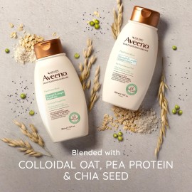 Aveeno Plant Protein Blend Shampoo for Strong Healthy-Looking Hair, 12 fl oz Aveeno Plant Protein Blend Shampoo for Strong Healthy-Looking Hair, 12 fl oz