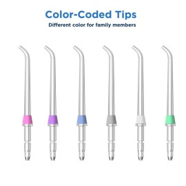 Replacement Heads for Waterpik, Replacement Picks for Water Pik Water Flosser (6 Classic Jet Tips) Replacement Heads for Waterpik, Replacement Picks for Water Pik Water Flosser (6 Classic Jet Tips)