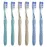 Oralphi Medium Toothbrushes for Adults, Whitening Toothbrush with Spiral Medium Bristles for Smoke Tea Coffee Stain, Deep Plaque Removal, Rounded Bristle Tips for Gentle Cleaning