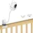 15.7 inches Baby Monitor Mount Compatible with HelloBaby HB65/HB6550/HB6550 pro/HB66/HB248,ANMEATE SM935E Baby Monitor Camera Flexible Clip Clamp Mount Long Gooseneck Arm