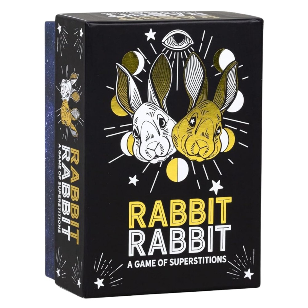 Pink Tiger Games Rabbit Rabbit: A Game of Superstitions, Card Game Pink Tiger Games Rabbit Rabbit: A Game of Superstitions, Card Game