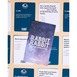 Pink Tiger Games Rabbit Rabbit: A Game of Superstitions, Card Game Pink Tiger Games Rabbit Rabbit: A Game of Superstitions, Card Game
