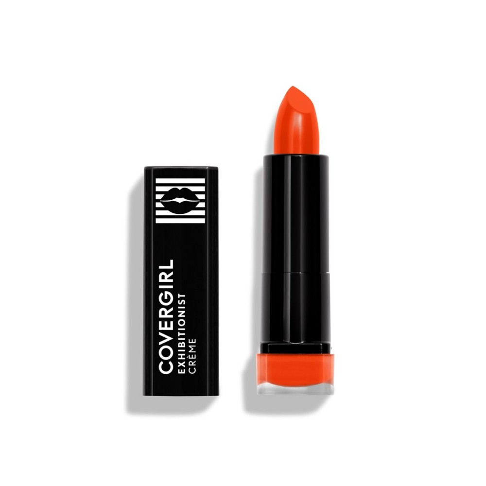 COVERGIRL Exhibitionist Cream Lipstick, Orange AF COVERGIRL Exhibitionist Cream Lipstick, Orange AF