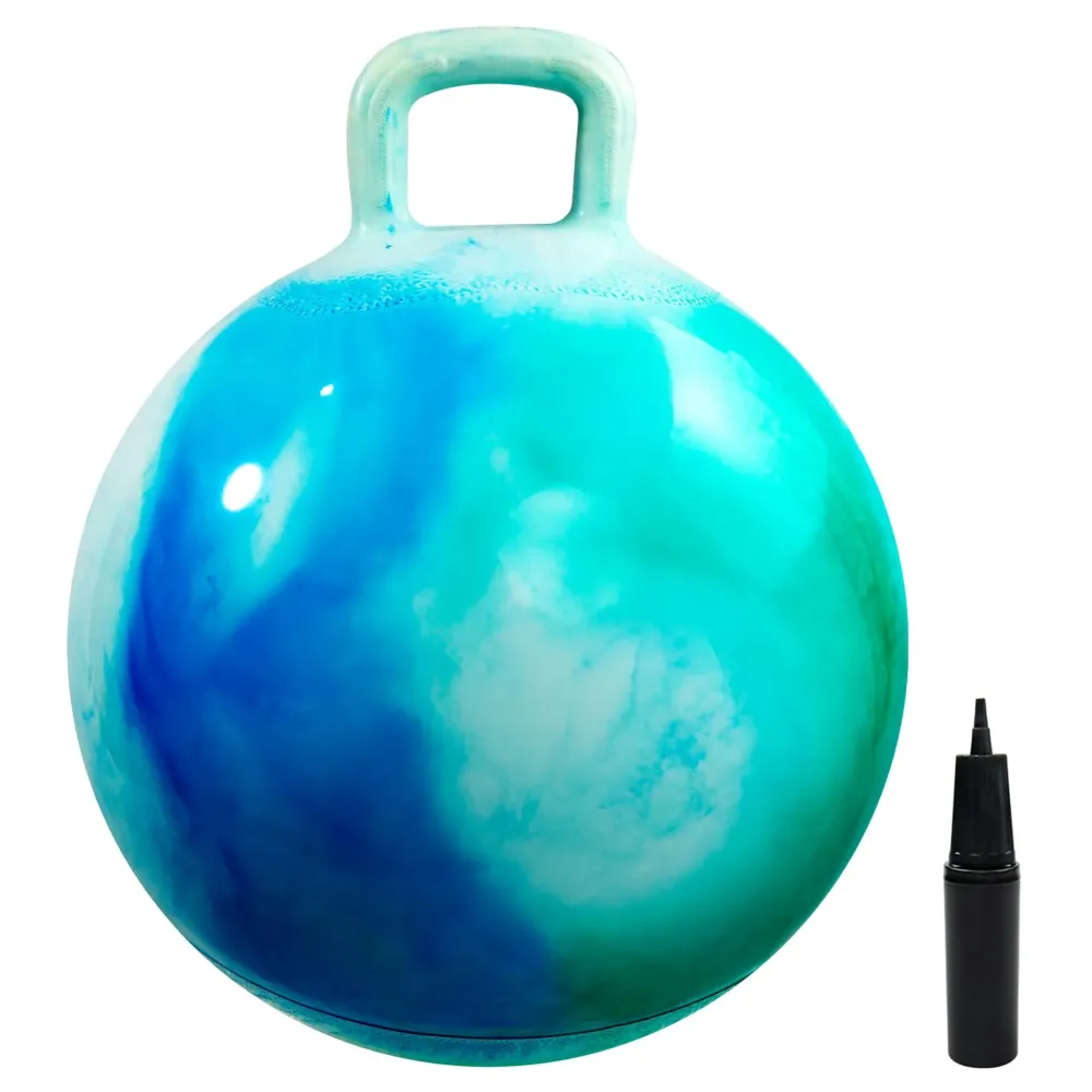 EVERICH TOY Hopper Ball, Clouds Hopping Toys for Kids, 18 Inch Bouncy Ball with Handle, Inflatable Bouncing Hoppity Hop Toys for Boys and Girls Gifts EVERICH TOY Hopper Ball, Clouds Hopping Toys for Kids, 18 Inch Bouncy Ball with Handle, Inflatable Bouncing Hoppity Hop Toys for Boys and Girls Gifts
