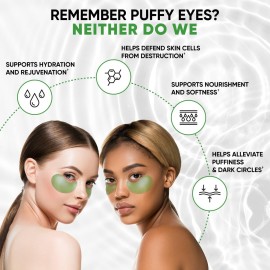 Under Eye Patches for Puffy Eyes, Dark Circles, Undereye Bags - Green Tea Skincare Treatment Mask for Wrinkles, Puffiness Reducer - Hyaluronic Acid, Collagen,Caffeine - Gifts for Women & Men - 60 Pads Under Eye Patches for Puffy Eyes, Dark Circles, Undereye Bags - Green Tea Skincare Treatment Mask for Wrinkles, Puffiness Reducer - Hyaluronic Acid, Collagen,Caffeine - Gifts for Women & Men - 60 Pads