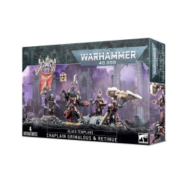 Games Workshop - Warhammer 40,000 - Black Templars: Grimaldus & Retinue Games Workshop - Warhammer 40,000 - Black Templars: Grimaldus & Retinue
