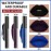 evpct 3Pcs Dark Black Purple Blue Matte Liquid Lipstick Halloween for Women Long Lasting Smudge Proof Black 24 Hours Original Lip Liner and Lipstick Stain Makeup Set labial mate larga duracion 24