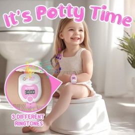 SKYROKU Potty Training Watch for Toddlers - Cute Toilet Shape, Music & Light Reminders, Countdown Timer, Rechargeable, Silicone Strap - Easy Setup & Safe for Kids SKYROKU Potty Training Watch for Toddlers - Cute Toilet Shape, Music & Light Reminders, Countdown Timer, Rechargeable, Silicone Strap - Easy Setup & Safe for Kids