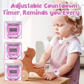 SKYROKU Potty Training Watch for Toddlers - Cute Toilet Shape, Music & Light Reminders, Countdown Timer, Rechargeable, Silicone Strap - Easy Setup & Safe for Kids SKYROKU Potty Training Watch for Toddlers - Cute Toilet Shape, Music & Light Reminders, Countdown Timer, Rechargeable, Silicone Strap - Easy Setup & Safe for Kids