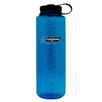Nalgene Sustain Tritan BPA-Free Water Bottle Made with Material Derived from 50% Plastic Waste (using ISCC certified mass balance), 48 OZ, Wide Mouth, Blue