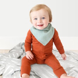 Konssy 8-Pack Muslin Baby Bibs, Absorbent Bandana Drool, 100% Cotton Unisex Baby Bibs for Teething and Drooling Konssy 8-Pack Muslin Baby Bibs, Absorbent Bandana Drool, 100% Cotton Unisex Baby Bibs for Teething and Drooling