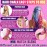 Jim&Gloria Dustless Hair Chalk Gifts for Girls Makeup Kit, Gift for Teen Girl Trendy Stuff, Kids, Teenage Tweens Teenager Temporary and Washable Color Dye Markers Age 7 8 9 10 11 12 13 14 Year Old Toy