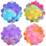 Pop Fidget Toys Its Ball Toy 4 PCS 3D Stress Balls It Pop Fidgets Pack Party Favors for Kids Toys Autism Sensory Toys Bulk Squeeze Toys Toddler Toys for Boys Adult Stress Relief Easter Basket Stuffers