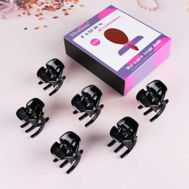 6 Pieces Morhom Jaw Clips, 1.3 Inch Hair Claw Clips for Thick or Medium Hair 6 Pieces Morhom Jaw Clips, 1.3 Inch Hair Claw Clips for Thick or Medium Hair