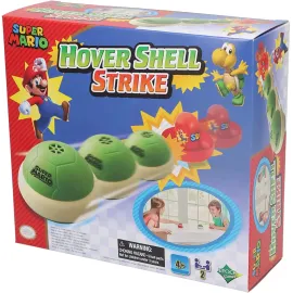 EPOCH Games Super Mario Hover Shell Strike - Tabletop or Floor Multiplayer Sports Game for Ages 4+