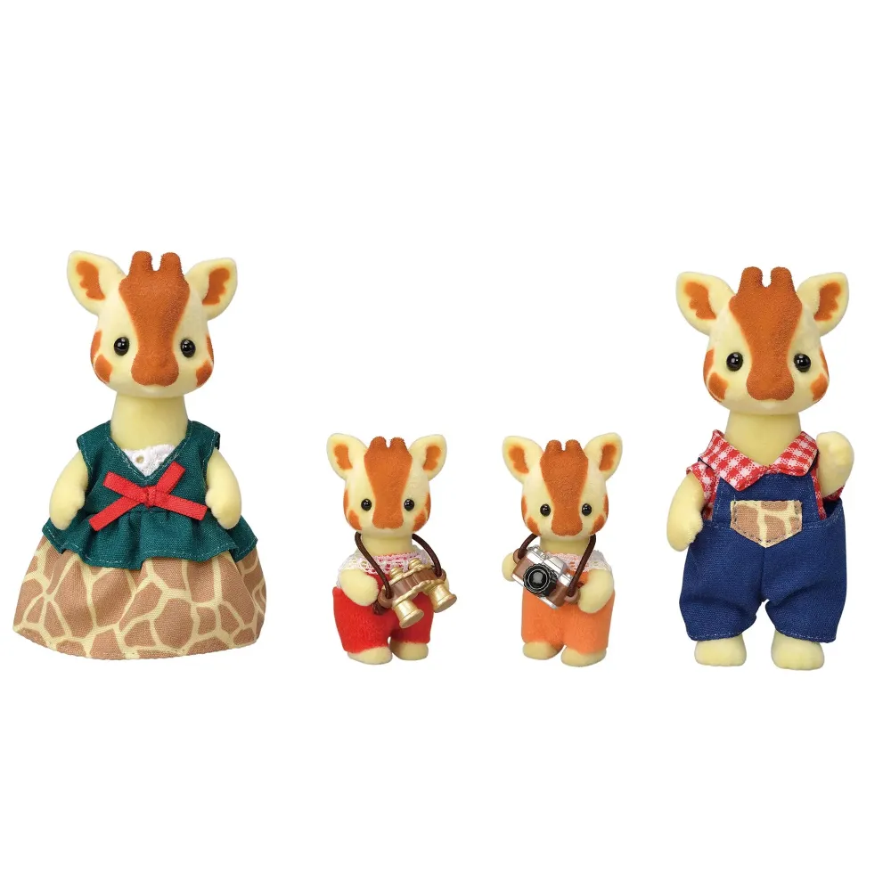 Calico Critters Highbranch Giraffe Family, Set of 4 Collectible Doll Figures Calico Critters Highbranch Giraffe Family, Set of 4 Collectible Doll Figures