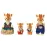 Calico Critters Highbranch Giraffe Family, Set of 4 Collectible Doll Figures