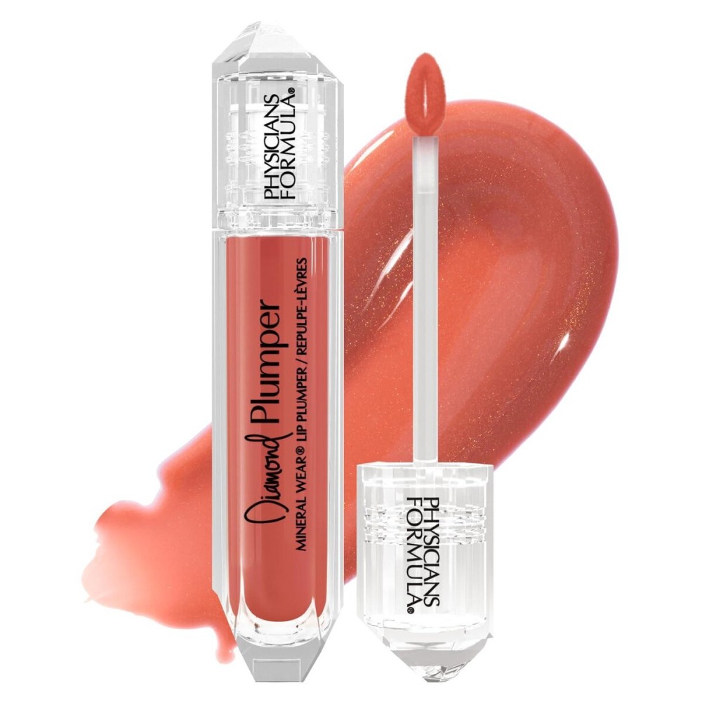 Physicians Formula Mineral Wear Diamond Lip Plumper Gloss, Dermatologist Tested, Champagne Cushion Cut Physicians Formula Mineral Wear Diamond Lip Plumper Gloss, Dermatologist Tested, Champagne Cushion Cut