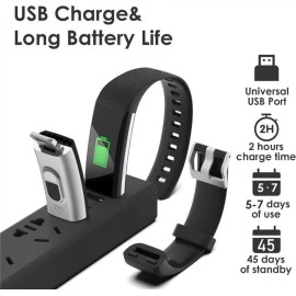 threesheep Fitness Tracker for Men and Women,Fitness Watch Waterproof with Activity Tracker and Sleep Monitor,Smart Watch for Android and iOS Phones(Black) threesheep Fitness Tracker for Men and Women,Fitness Watch Waterproof with Activity Tracker and Sleep Monitor,Smart Watch for Android and iOS Phones(Black)