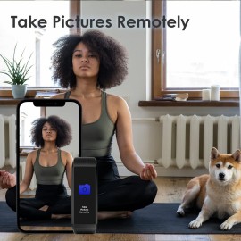 threesheep Fitness Tracker for Men and Women,Fitness Watch Waterproof with Activity Tracker and Sleep Monitor,Smart Watch for Android and iOS Phones(Black) threesheep Fitness Tracker for Men and Women,Fitness Watch Waterproof with Activity Tracker and Sleep Monitor,Smart Watch for Android and iOS Phones(Black)