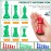 Three Player Chess Set - 48 Colored 3D Weighted Pieces & 24 Inch PU Leather Board - Adults Game