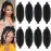 8 Packs Springy Afro Twist Hair 16 inch Pre-Separated Kinky Marley Twist Braiding Hair Soft Synthetic Crochet for Distressed Faux Locs Spring Twist Hair Extensions for Women (16 Inch (Pack of 8), 1B)