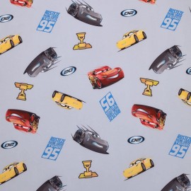 Disney Cars Fitted Crib Sheet 100% Soft Breathable Microfiber, Baby Sheet, Fits Standard Size Crib Mattress 28in x 52in, Gray Disney Cars Fitted Crib Sheet 100% Soft Breathable Microfiber, Baby Sheet, Fits Standard Size Crib Mattress 28in x 52in, Gray