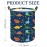 ACMUUNI 19.7 Inch Dinosaur Round Kids Laundry Clothes Hamper Dino Laundry Basket with Handles,Baby Toys Storage Organizer Bins Laundry Gift Basket for Boys and Girls Room, Bedroom Decor