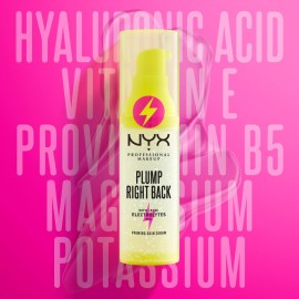 NYX PROFESSIONAL MAKEUP Plump Right Back Plumping Serum & Primer, With Hyaluronic Acid NYX PROFESSIONAL MAKEUP Plump Right Back Plumping Serum & Primer, With Hyaluronic Acid