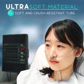 OTICA Nasal Cannula For Oxygen With Soft Touch, Universal Connector For Adults (14 Feet, Pack Of 2) OTICA Nasal Cannula For Oxygen With Soft Touch, Universal Connector For Adults (14 Feet, Pack Of 2)