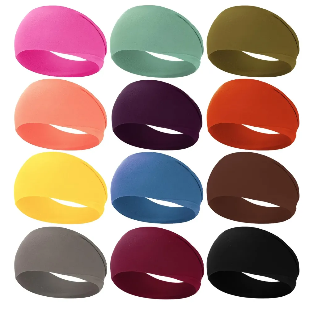 RITOPER Women\'s Workout Wide Headbands - Non Slip, Super Soft Yoga Running Exercise Bands, Elastic Sweat and Hair Wraps RITOPER Women\'s Workout Wide Headbands - Non Slip, Super Soft Yoga Running Exercise Bands, Elastic Sweat and Hair Wraps