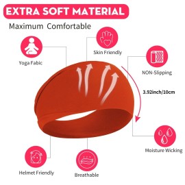 RITOPER Women\'s Workout Wide Headbands - Non Slip, Super Soft Yoga Running Exercise Bands, Elastic Sweat and Hair Wraps RITOPER Women\'s Workout Wide Headbands - Non Slip, Super Soft Yoga Running Exercise Bands, Elastic Sweat and Hair Wraps