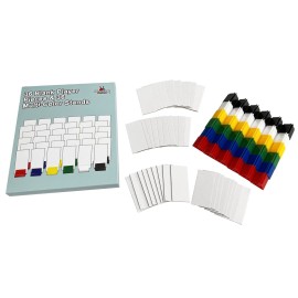 Apostrophe Games 36 Blank Board Game Stand Up Player Pieces with Multi-Color Card Stands, Board Game Accessories Apostrophe Games 36 Blank Board Game Stand Up Player Pieces with Multi-Color Card Stands, Board Game Accessories