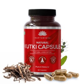 SAPTAMVEDA Premium Kutki Capsules (60 Capsules) Pack 1