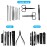 Manicure Set Professional Nail Clipper Kit-26 Pieces Stainless Steel Manicure Kit,nail Care Tools with Luxurious Travel Case