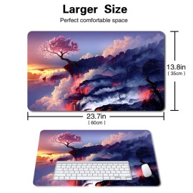 Board Game TCG Playmat Table Mats Games Size 60X35 cm Mousepad Compatible for MTG RPG CCG Trading Card Game Play mats (Pink Tree) Board Game TCG Playmat Table Mats Games Size 60X35 cm Mousepad Compatible for MTG RPG CCG Trading Card Game Play mats (Pink Tree)