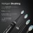 AquaSonic Home Dental Center PRO - Brushing & Flossing Made Easy - Brush & Floss - Power Toothbrush & Water Flosser - Whiter Teeth & Healthier Gums - Black Series Pro+Oral Irrigator