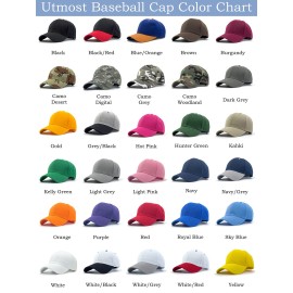 Utmost Structured Baseball Cap with Adjustable Closure - Performance Hat for Outdoor Activities and Custom Embroidery (1pc Camo Woodland) Utmost Structured Baseball Cap with Adjustable Closure - Performance Hat for Outdoor Activities and Custom Embroidery (1pc Camo Woodland)