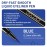 docolor Waterproof Eyeliner Pen Super Slim Liquid Precise All Day Eye Liner Gel Blue