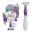 BIC Soleil Escape Women\'s Disposable 4-Blade Razors, Perfect Bikini Line Razor, Lavender & Eucalyptus Scented Handles, 4-Pack
