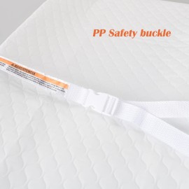 BBjixiang Baby Diaper Changing Table Pad with Waterproof Cover, Contour Changing Pad for Dresser Top 3216