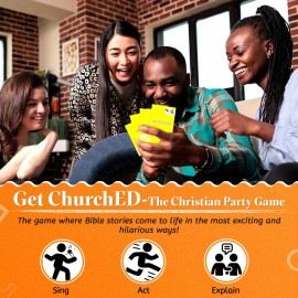 Kulture Games Get ChurchED | The Christian Party Game| Christian Gifts & Cards | Bible Trivia Game | Charades Games | Family & Youth Groups | Bible Quiz (Sing, Act/Charades, Explain) Kulture Games Get ChurchED | The Christian Party Game| Christian Gifts & Cards | Bible Trivia Game | Charades Games | Family & Youth Groups | Bible Quiz (Sing, Act/Charades, Explain)