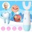 Meqtpomy Kids Electric Toothbrush6 Cleaning Models Toddler Toothbrush Waterproof Battery Powered 360 Automatic Sonic u Shaped Toothbrushes for 2-7 Years Old for Boys GirlsBlue