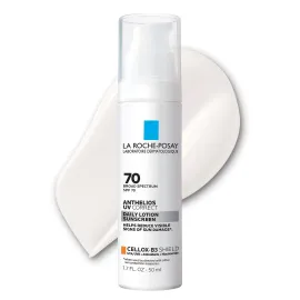 La Roche-Posay Anthelios UV Correct Sunscreen Moisturizer SPF 70, Daily Anti-Aging Face Moisturizer with Sunscreen and Niacinamide to Even Skin Tone & Fine Lines, Sun Protection for Sensitive Skin La Roche-Posay Anthelios UV Correct Sunscreen Moisturizer SPF 70, Daily Anti-Aging Face Moisturizer with Sunscreen and Niacinamide to Even Skin Tone & Fine Lines, Sun Protection for Sensitive Skin