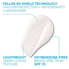 La Roche-Posay Anthelios UV Correct Sunscreen Moisturizer SPF 70, Daily Anti-Aging Face Moisturizer with Sunscreen and Niacinamide to Even Skin Tone & Fine Lines, Sun Protection for Sensitive Skin La Roche-Posay Anthelios UV Correct Sunscreen Moisturizer SPF 70, Daily Anti-Aging Face Moisturizer with Sunscreen and Niacinamide to Even Skin Tone & Fine Lines, Sun Protection for Sensitive Skin