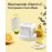 Mary&May Niacinamide Vitamin C Daily Mask - Quick Dispenser Type Korean Face Mask Sheet for Radiance Clear Skin - Dark Spot Correction and Luminous Skin - Hypoallergenic and Eco-Friendly, 30 Sheets